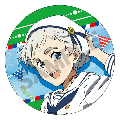 『約束のネバーランド』描き下ろしマリン絵柄 缶バッジ ノーマン